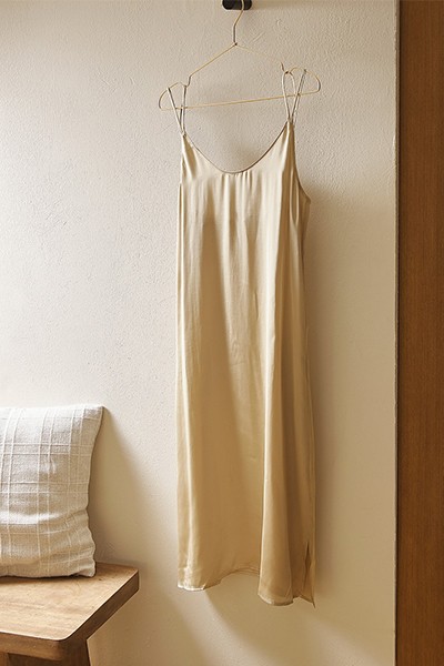 Plain Sateen Nightdress