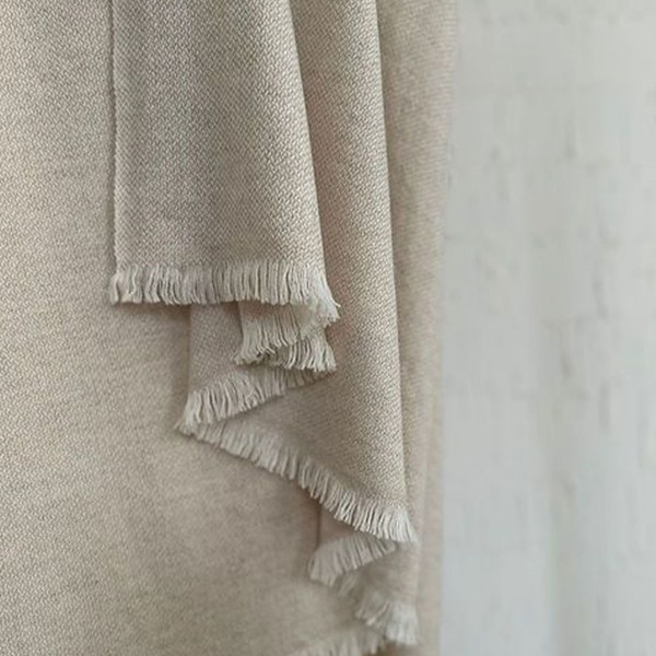 Machine Woven ReCashmere Blanket from Sirimiri