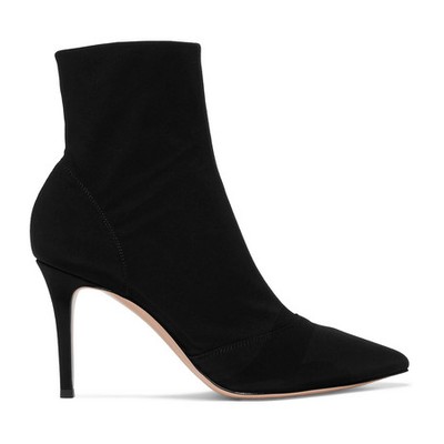 Stretch-Shell Sock Boots from Gianvito Rossi