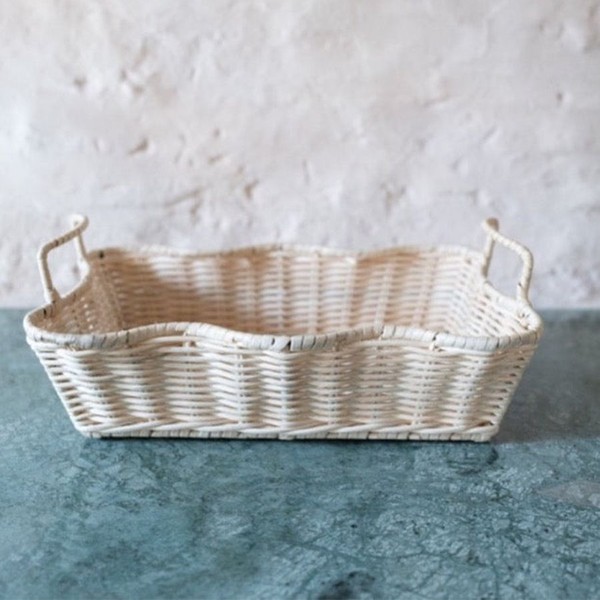 Mini Rattan Ripple Tray from Edit 58