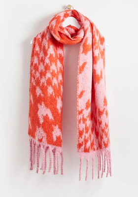 Cut About Jacquard Heavyweight Scarf from Oliver Bonas