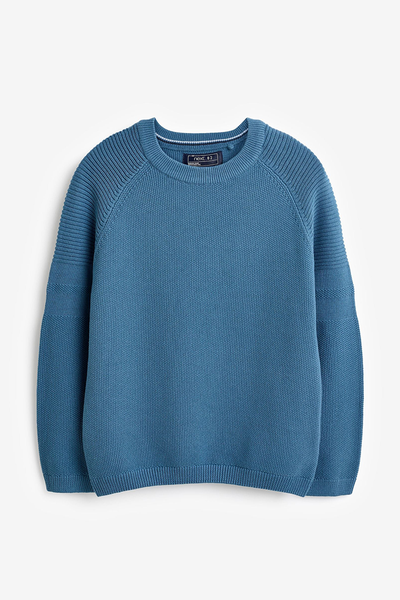 Textured Crew Jumper from Next