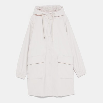 Hooded Raincoat from Zara