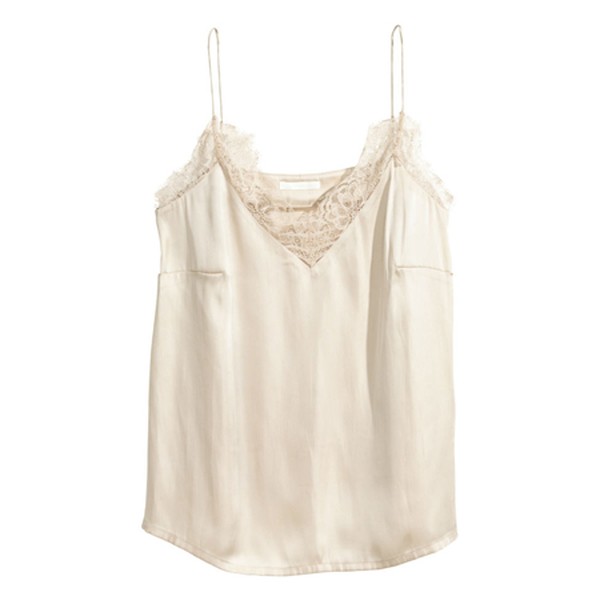 Satin Top  from H&M 