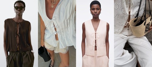The Round Up: Tie-Front Tops