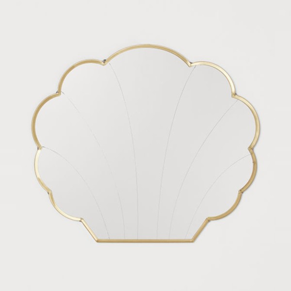 Shell-Shaped Mirror from H&M