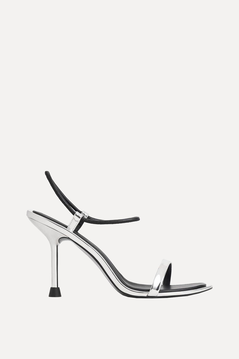 Stiletto-Heel Ankle-Strap Pumps from Charles & Keith