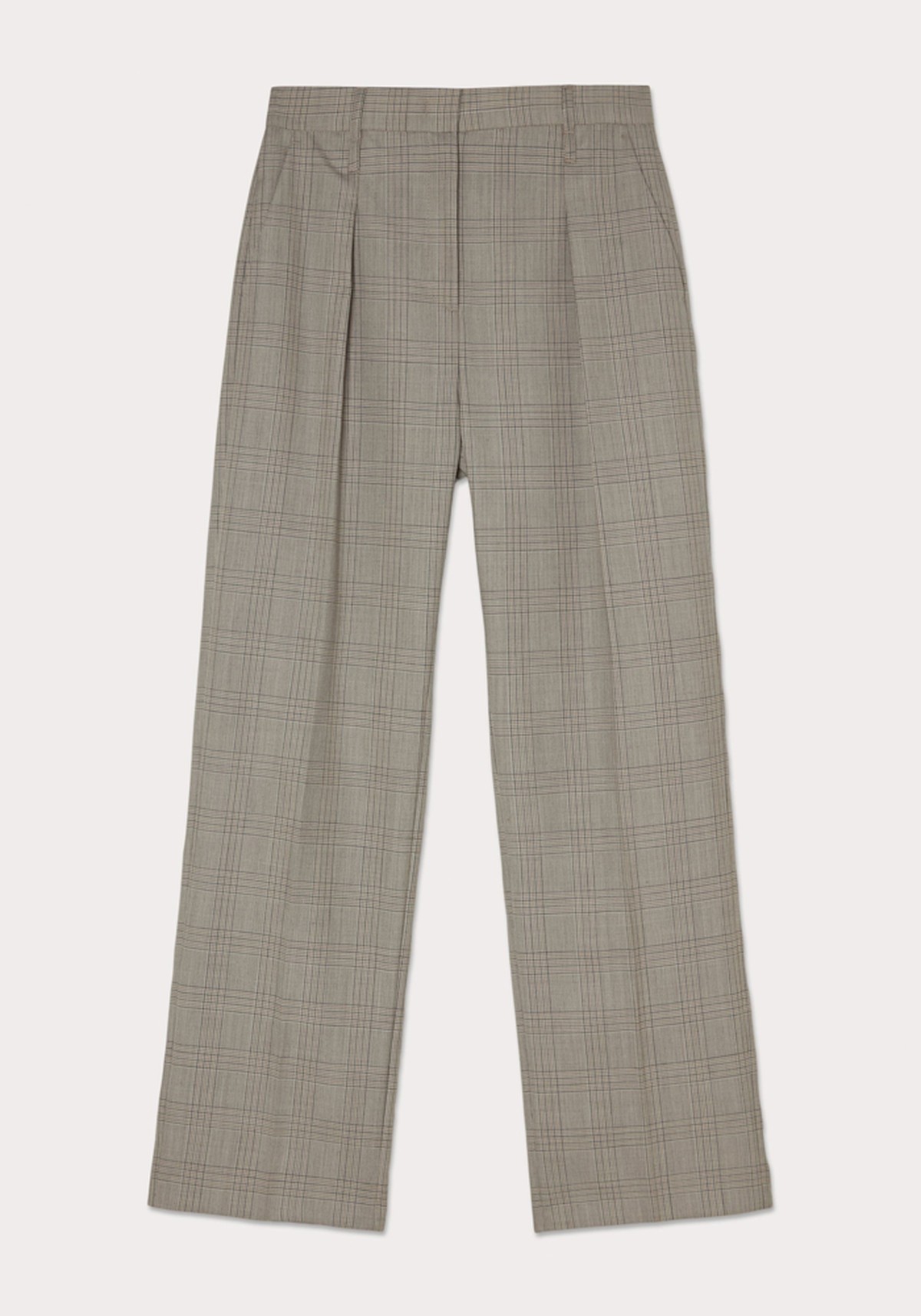 Wool Check Helena Trouser