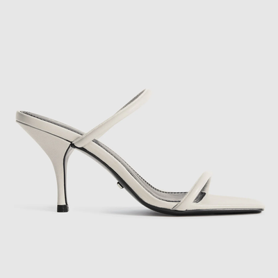 Leather Strappy Heeled Sandals from Reiss