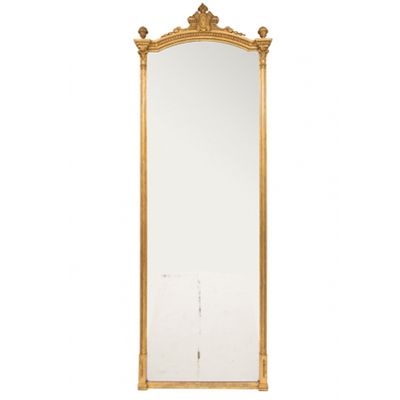 Antique English Gilded Mirror from The Old Cinema 