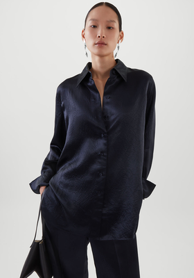 Oversized Fit Satin Blouse from COS