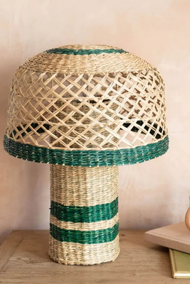 Woven Seagrass Table Lamp from Graham & Green