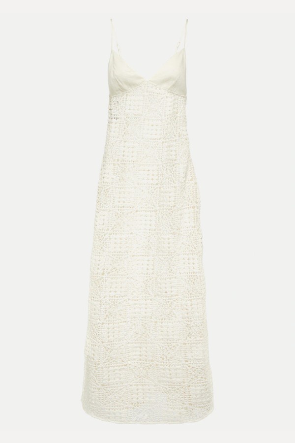 Crochet Cotton Maxi Dress from Sir