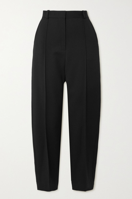 Cropped Wool Straight-Leg Pants from Totême