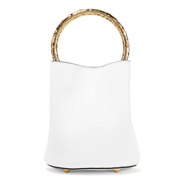 Pannier Leather Bucket Bag from Marni