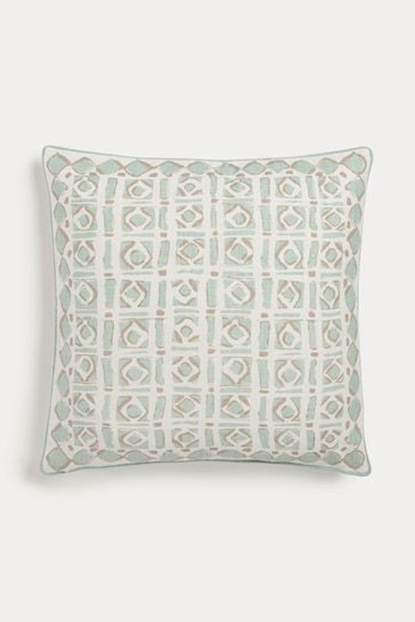 Batik Check Cushion