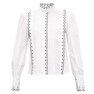 Scalloped Cotton Blouse from See By Chloe