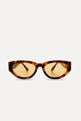 Audrey Tortoise Yellow Sunglasses  from Messyweekend 