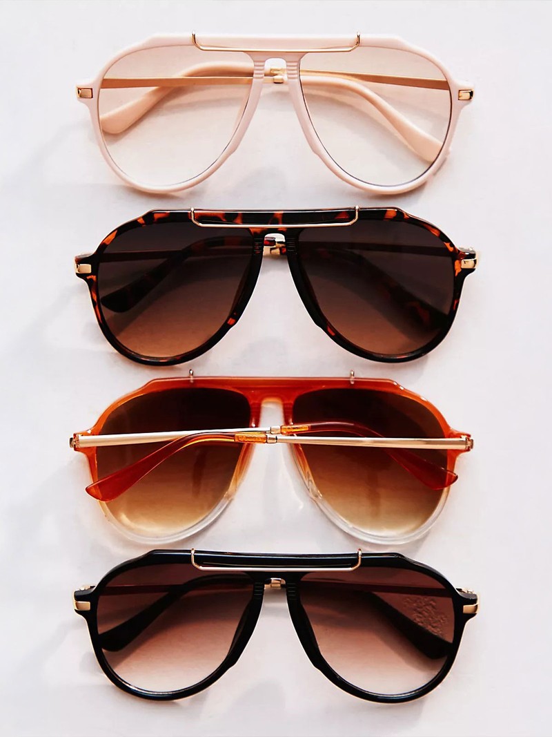 Ventura Oversized Aviator Sunglasses