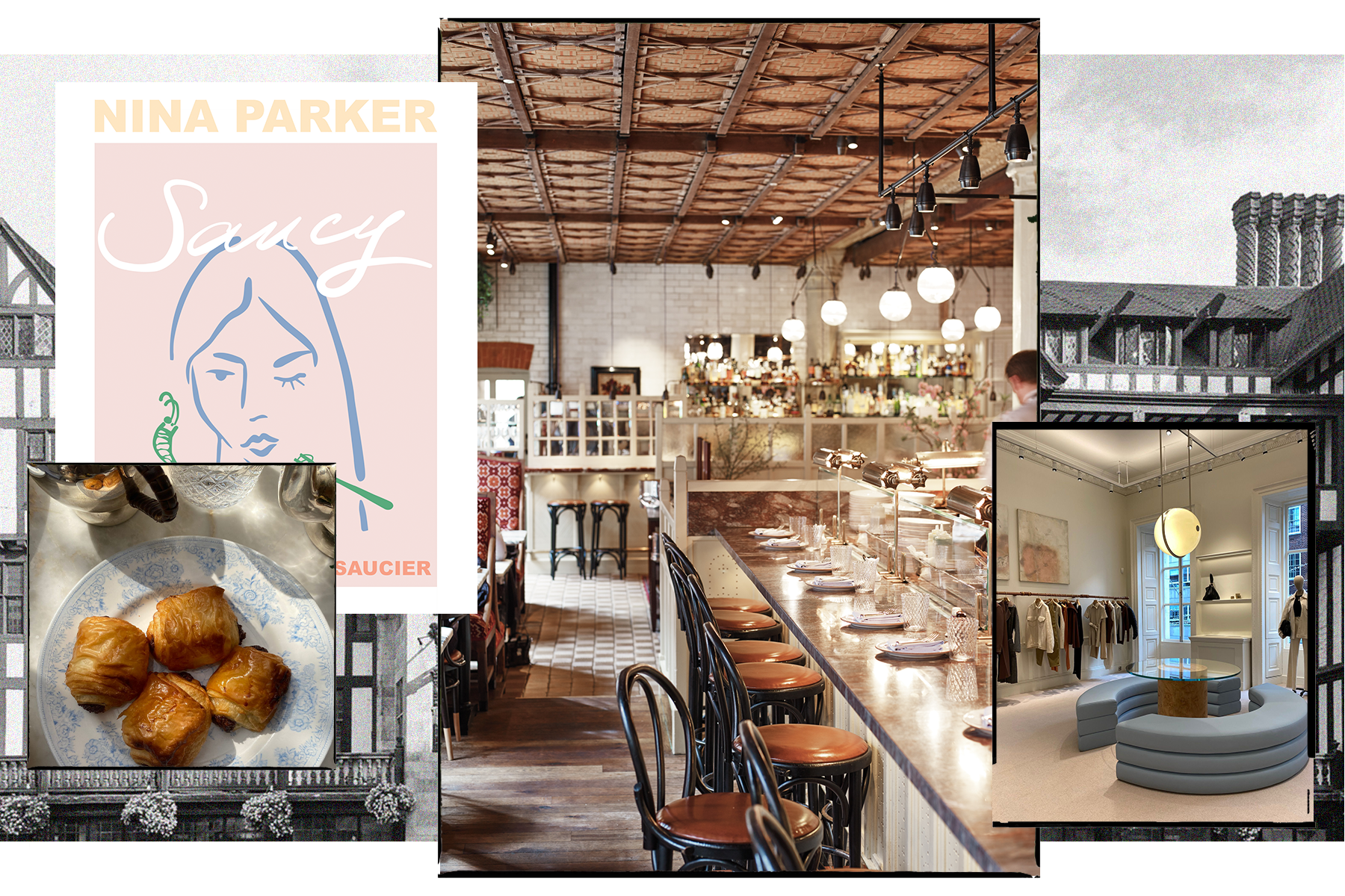 Chiltern Firehouse, Saucy, Wild by Tart, Nanushka