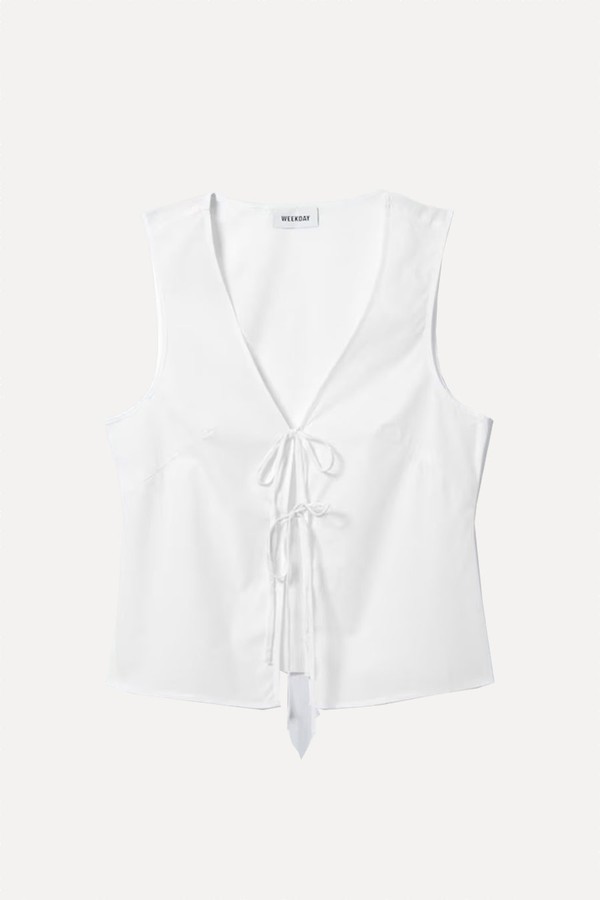 Fitted Vest Top from Weekday