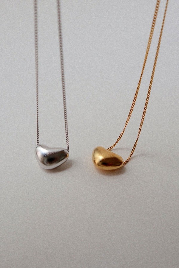 Mini 'Heart In The Clouds' Chain Necklace