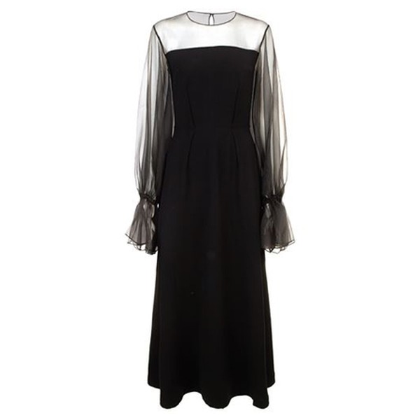 Lois Sheer Sleeve Dress from Rejina Pyo