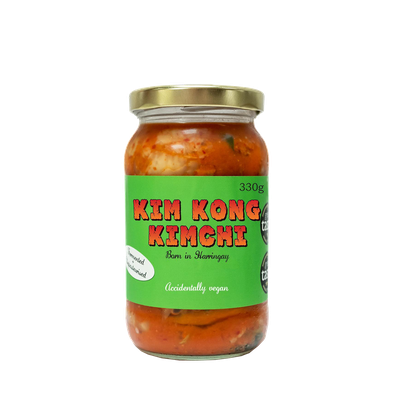 Unpasteurised Vegan Kimchi from Kim Kong Kimchi
