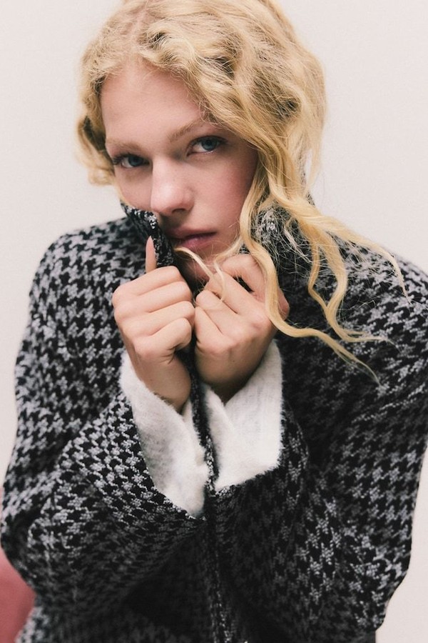 Boucle Button Through Shacket