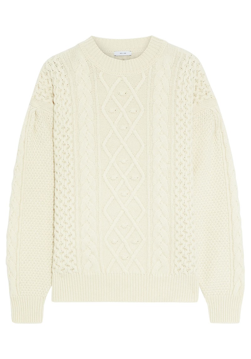 Eléonore Cable-Knit Sweater from Iris & Ink