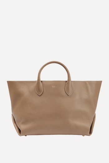 Amelia Medium Leather Tote Bag from Khaite