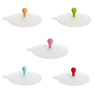 Silicone Cup Lids With Spoon Holder from Lembeauty
