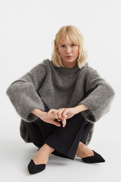 Mohair-Blend Jumper