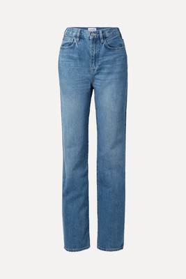 Le Jane High-Rise Straight-Leg Jeans from Frame