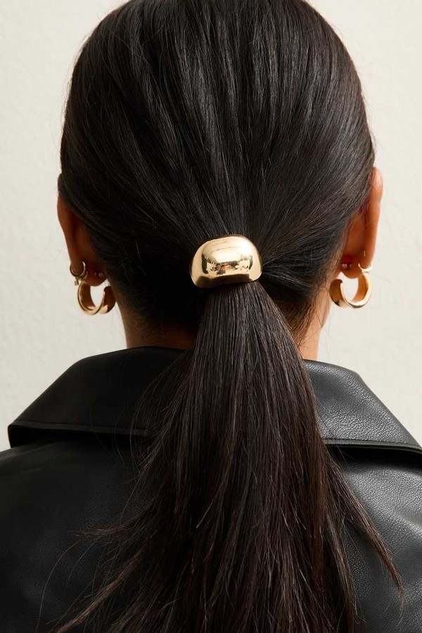 Metal Trim Hair Band