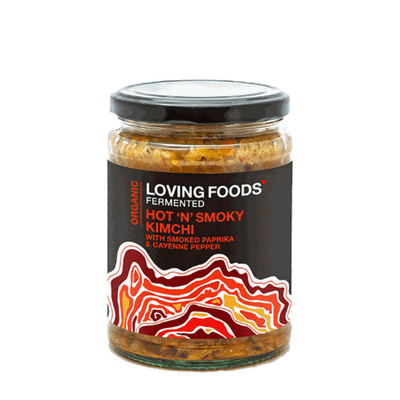 Organic Kimchi - Hot 'n' Smoky from Loving Foods