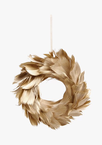 Feather Wreath Tree Decoration from John Lewis