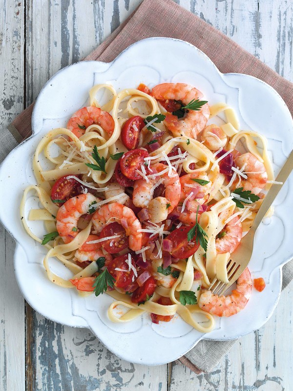 Seafood & Tomato Pasta