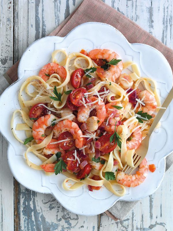 Seafood & Tomato Pasta