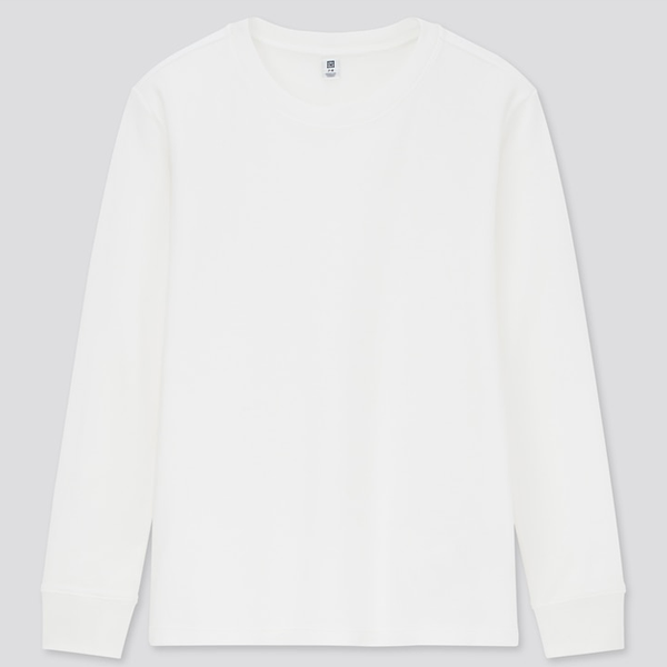 Soft Touch Crew Neck Long Sleeved T-Shirt