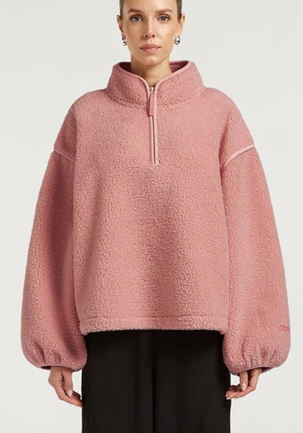 Sloane Borg Half-Zip Fleece*