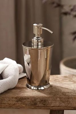 Nickel Soap Dispenser from The White Company