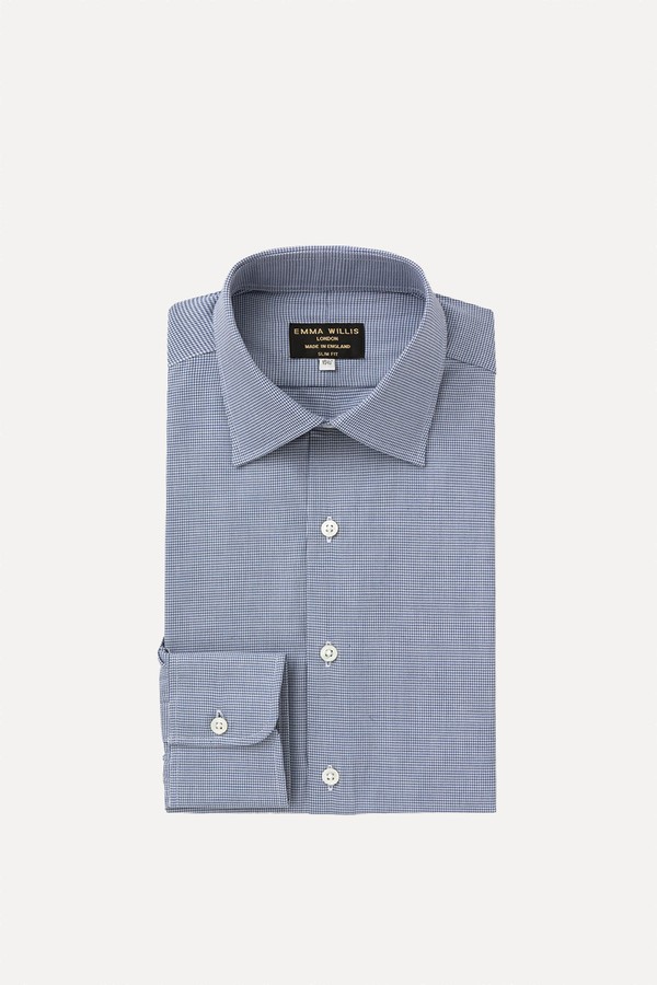 Houndstooth Brushed Cotton Shirt from Emma Willis
