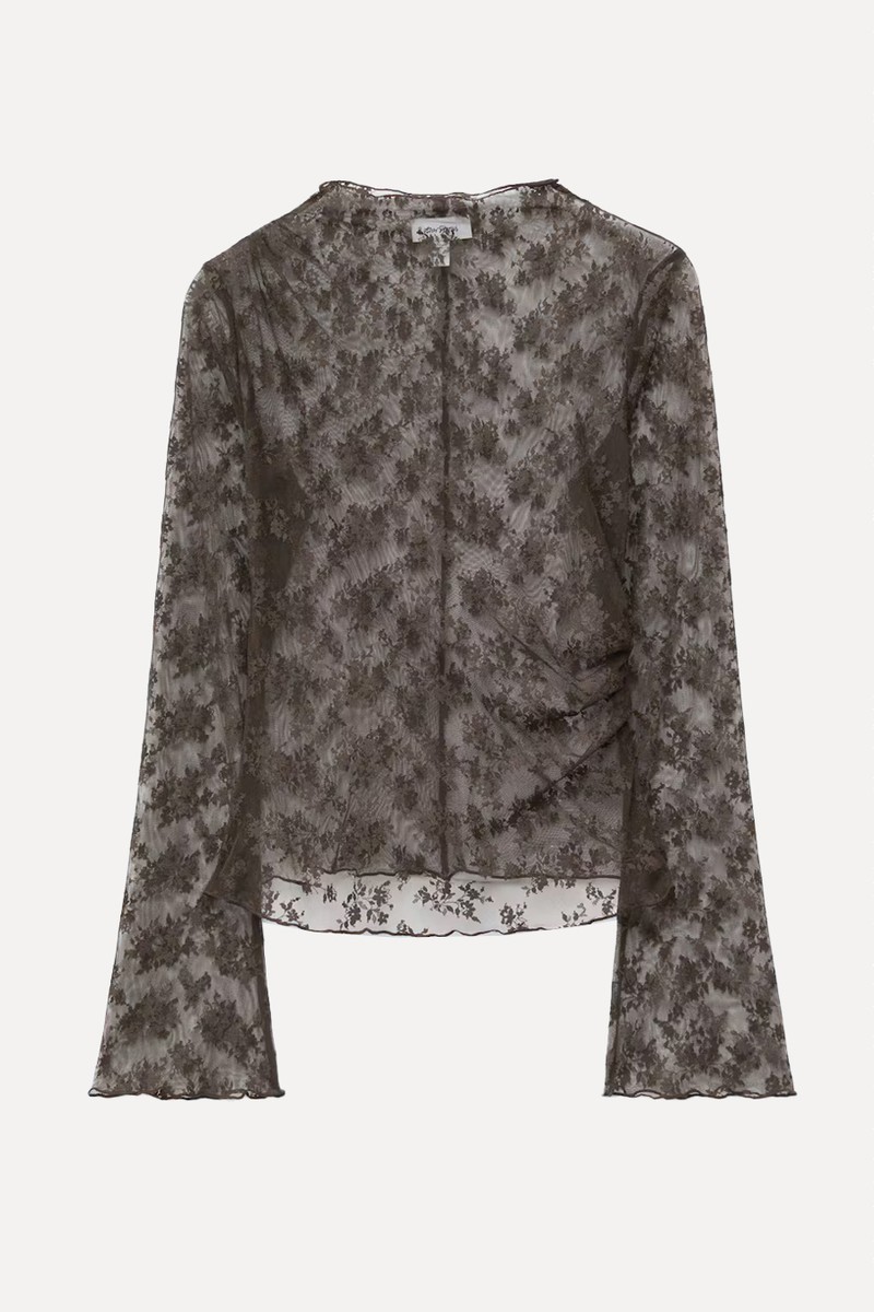 Long Sleeve Lace Top