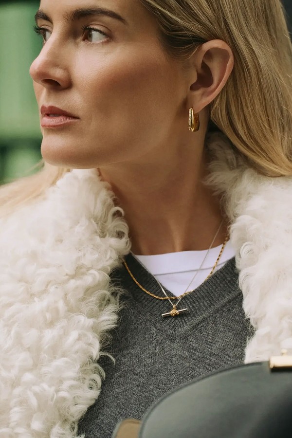 T-Bar Knot Pendant Necklace from Missoma x Lucy Williams