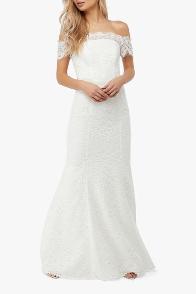 Sophie Lace Bardot Maxi Wedding Dress from Monsoon