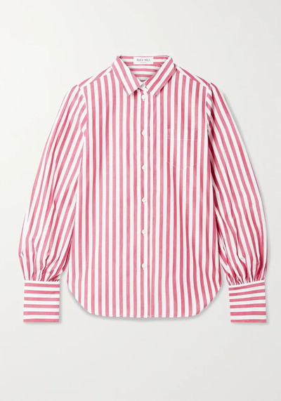 Bobby Striped Cotton-Poplin Shirt from Alex Mill