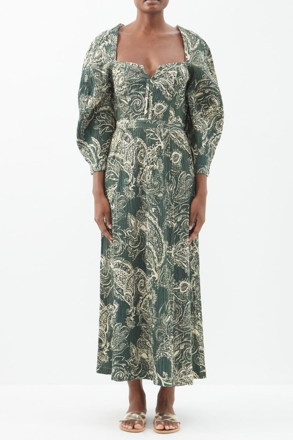 Violeta Paisley Print Dress from Mara Hoffman