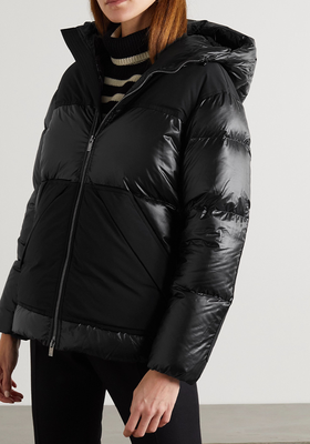 Hooded Quilted Down Jacket from Theory