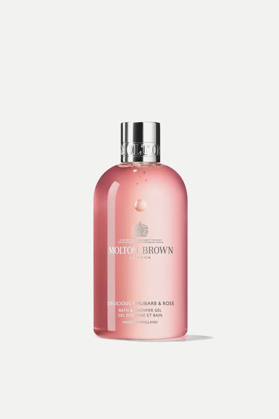 Delicious Rhubarb & Rose Bath & Shower Gel 